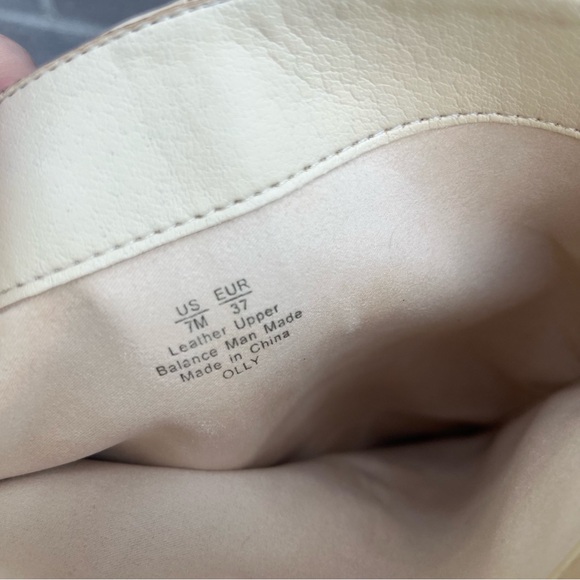 Sam Edelman Cream Knee-High Leather Boots 3.25” heels - Picture 15 of 15